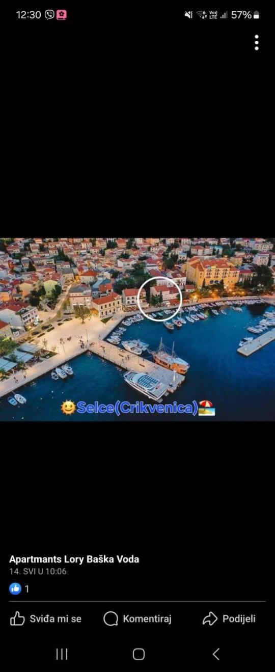 Apartmani Centar Selce Eksteriør bilde